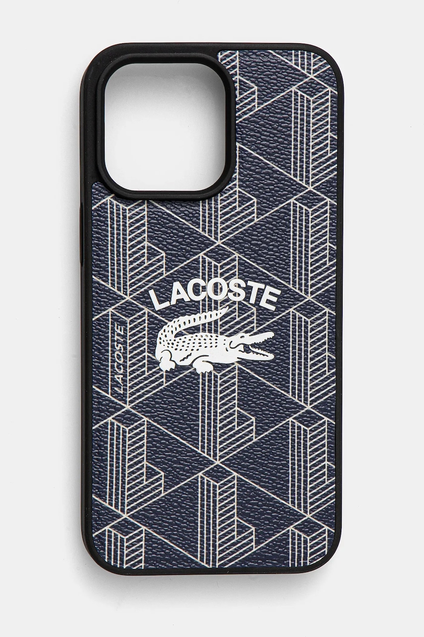 Θήκη κινητού Lacoste iPhone 15 Pro Max 6.7 χρώμα: ναυτικό μπλε, LCHMP15XPIGV