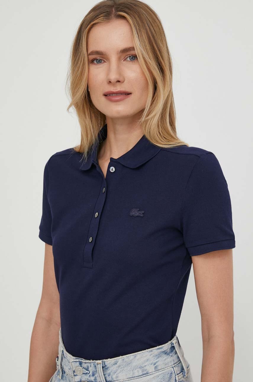 Πόλο Lacoste χρώμα: ναυτικό μπλε, PF5462
