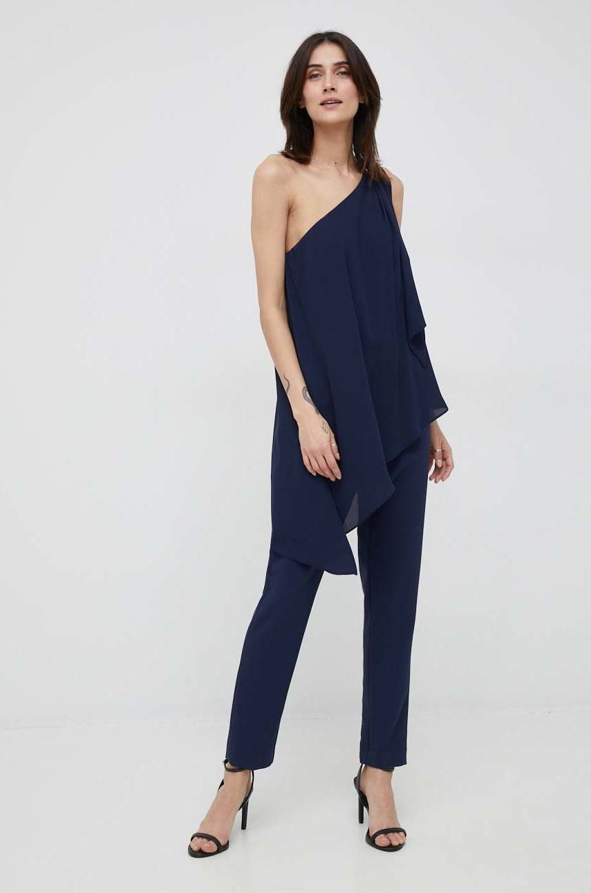 Ολόσωμη φόρμα Lauren Ralph Lauren χρώμα: ναυτικό μπλε