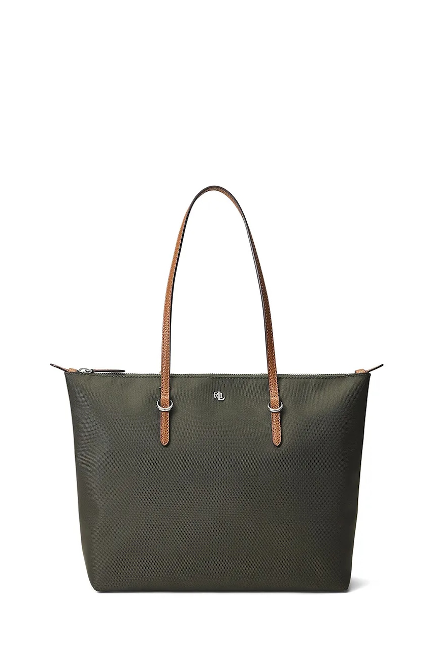 Τσάντα Lauren Ralph Lauren χρώμα: μαύρο, 431916737