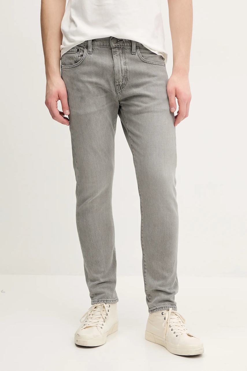 Τζιν παντελόνι Levi's 512 SLIM TAPER χρώμα: γκρι, 28833