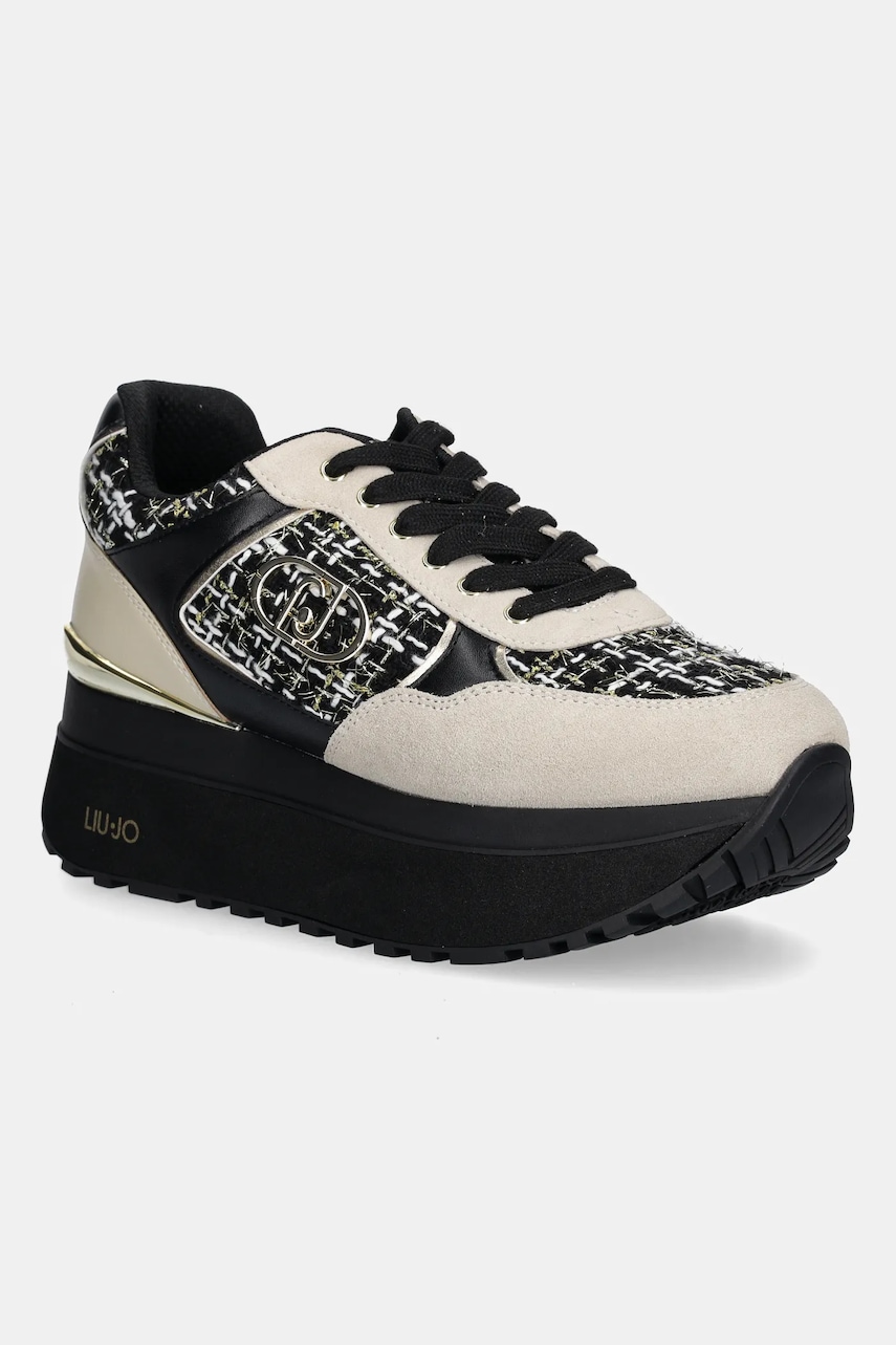 Αθλητικά Liu Jo LIU JO MAXI WONDER PLUS 01 χρώμα: μπεζ, BF5011PX686S3833