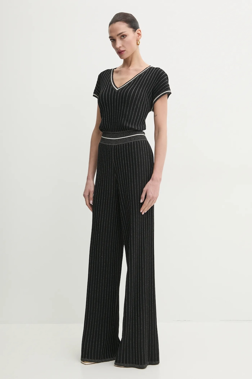 Ολόσωμη φόρμα Liu Jo χρώμα: μαύρο, TA5213 MS014