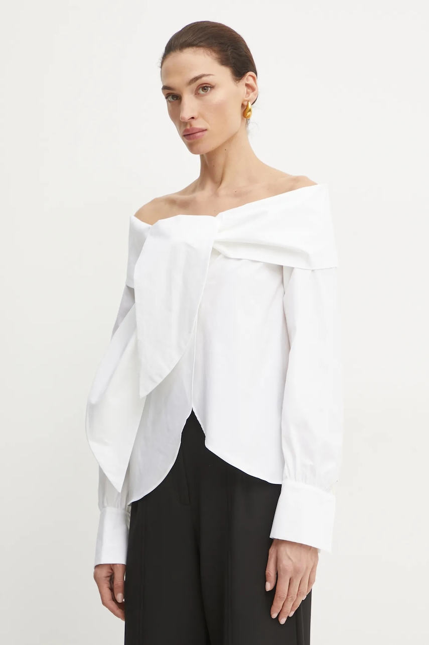 Μπλουζάκι Liviana Conti χρώμα: άσπρο, F5SK07