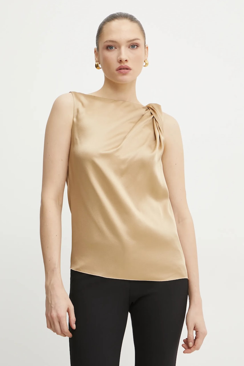 Μπλουζάκι Liviana Conti χρώμα: πράσινο, F5SS68