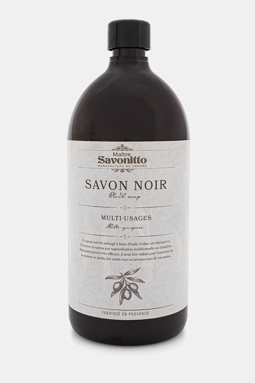 Maitre Savonitto υγρό σαπούνι οικιακής χρήσης Black Soap 1 L χρώμα: πολύχρωμο