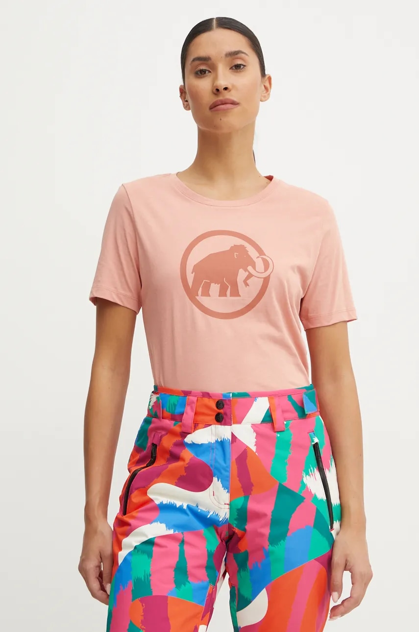 Μπλουζάκι Mammut Core χρώμα: πορτοκαλί, 1017.04072