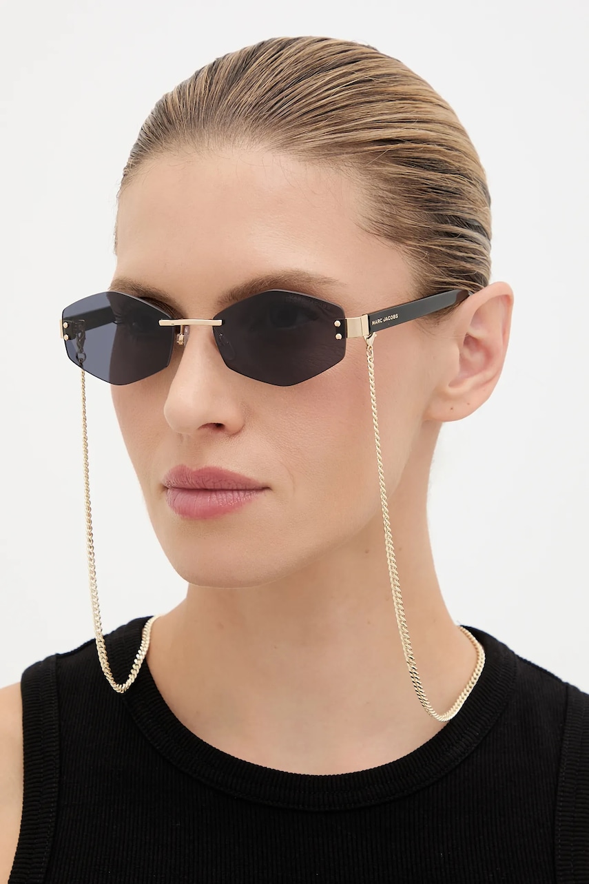 Γυαλιά ηλίου Marc Jacobs χρώμα: μαύρο, MARC 496/S AIR