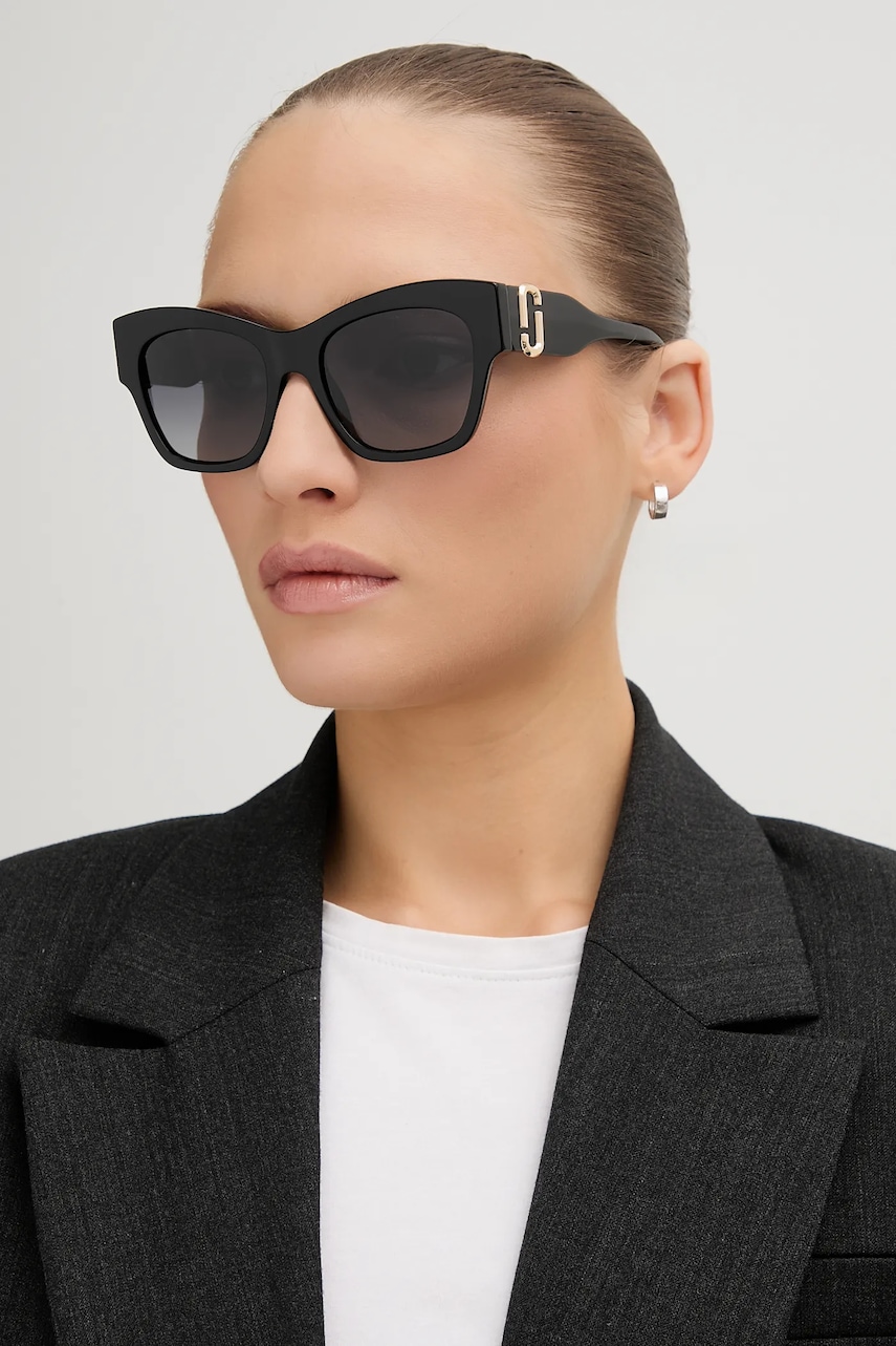 Γυαλιά ηλίου Marc Jacobs χρώμα: μαύρο, MARC 762/S