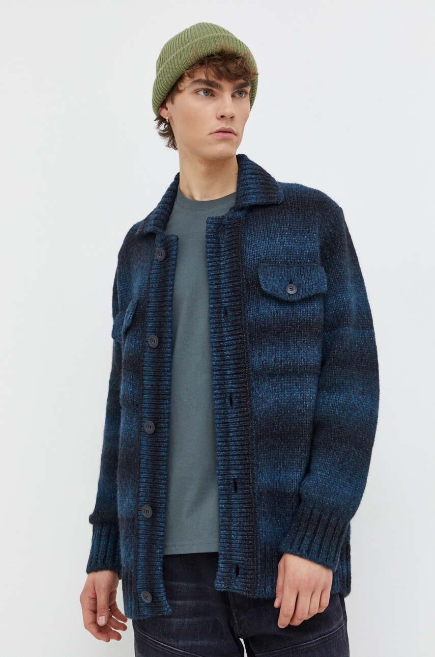 Ζακέτα από μίγμα μαλλιού Marc O'Polo 330604361088