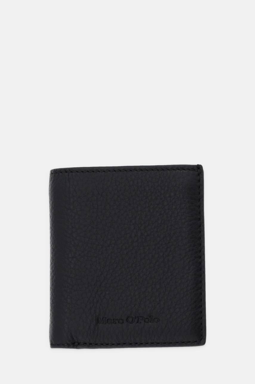 Δερμάτινο πορτοφόλι Marc O'Polo ανδρικό, χρώμα: μαύρο, 5000008513