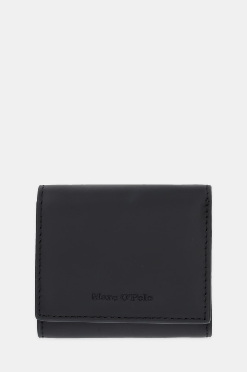 Δερμάτινο πορτοφόλι Marc O'Polo χρώμα: μαύρο, 5000009103
