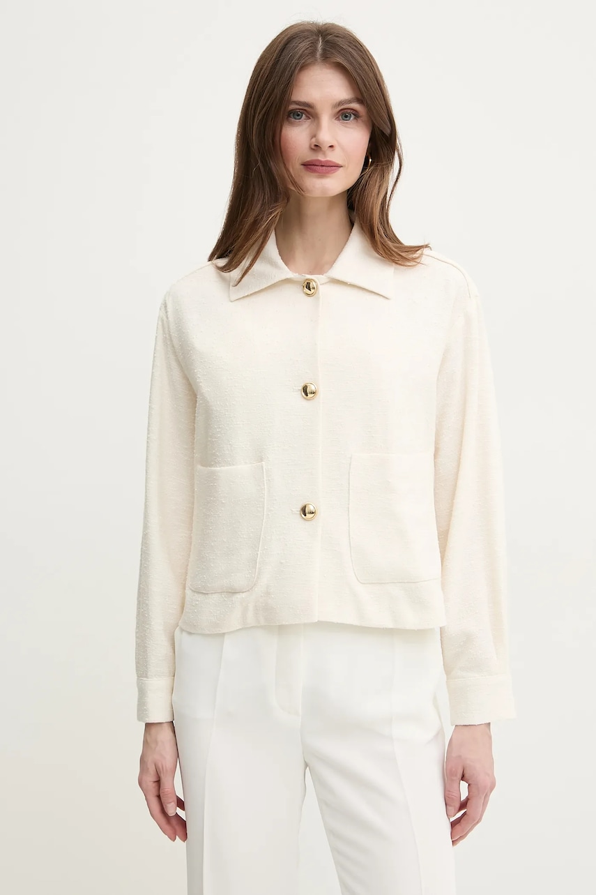 Σακάκι Marella Emme by Marella χρώμα: μπεζ, 2515041091200