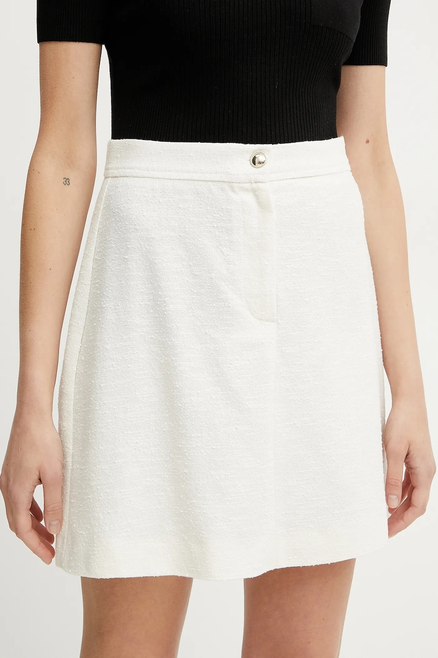 Φούστα Marella Emme by Marella χρώμα: μπεζ, 2515101031200