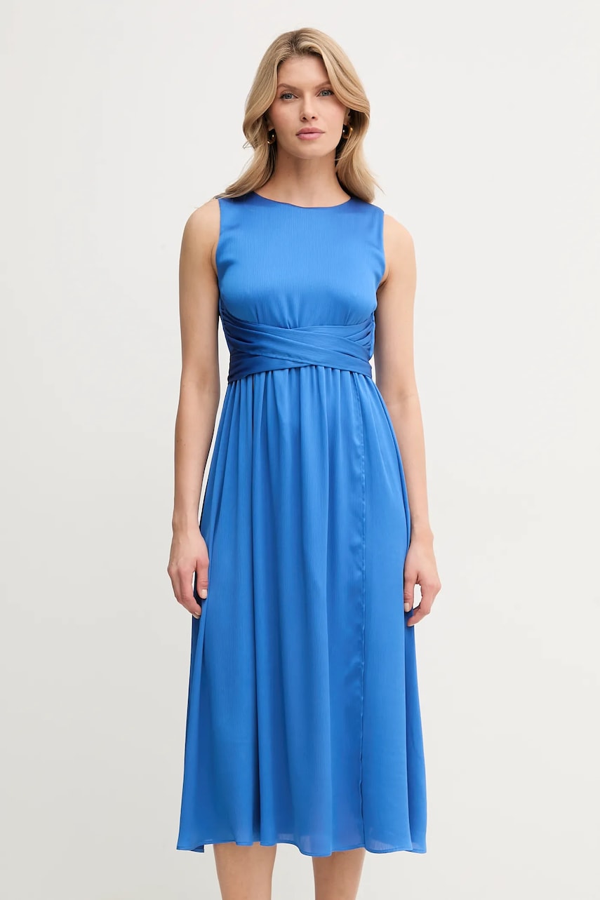 Φόρεμα Marella Emme by Marella χρώμα: μπλε, 2515221082200