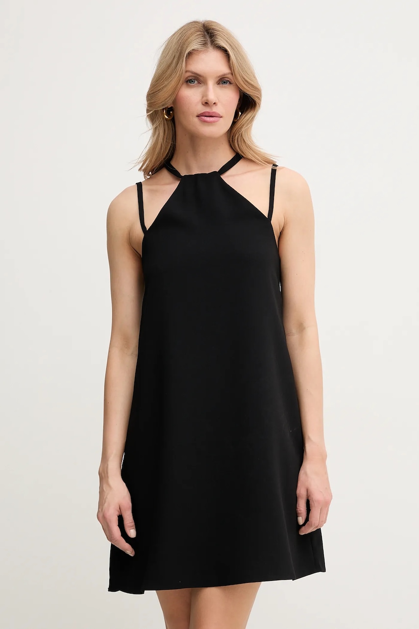 Φόρεμα Marella Emme by Marella χρώμα: μαύρο, 2515221122200