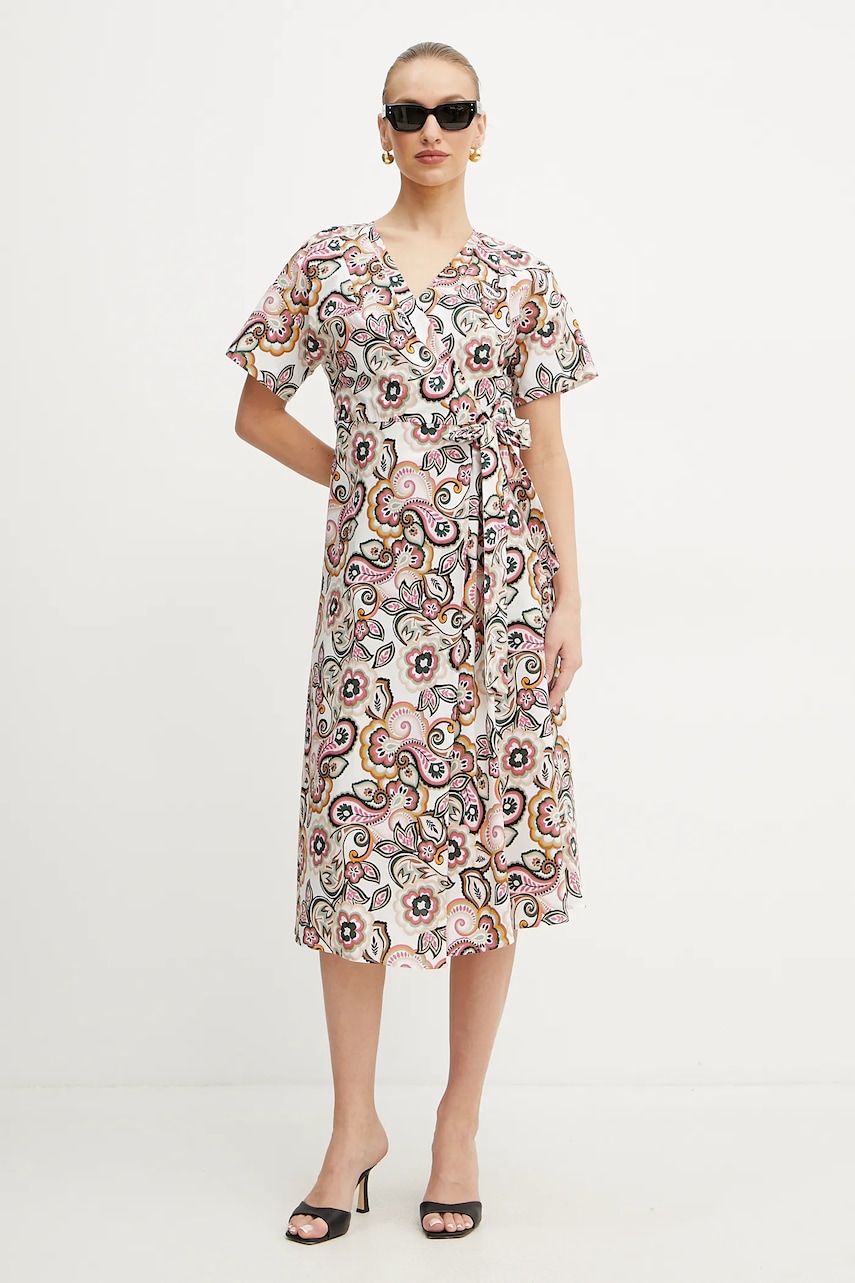 Φόρεμα Marella Emme by Marella χρώμα: άσπρο, 2515221292200