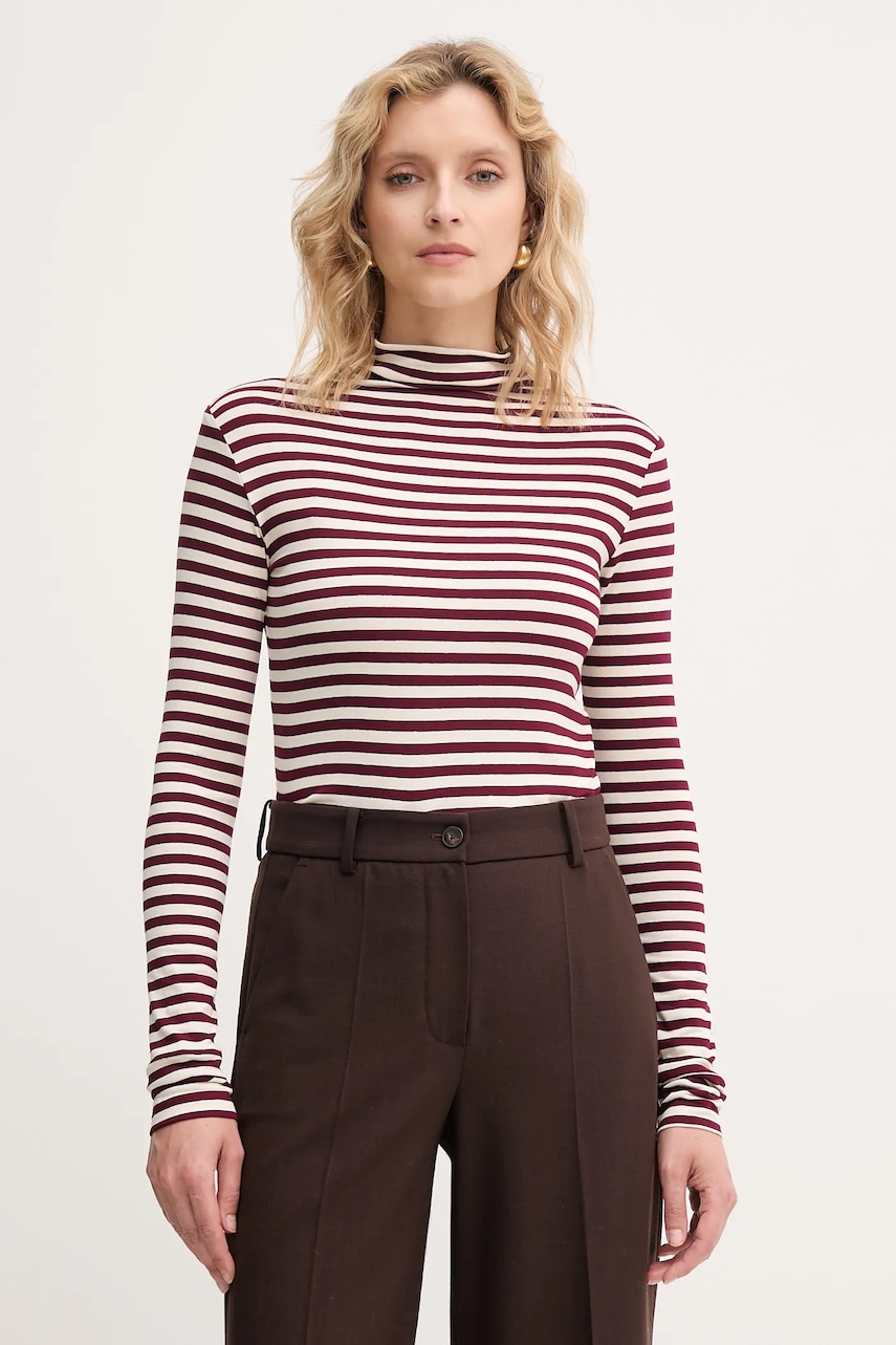 Μακρυμάνικο Marella Emme by Marella χρώμα: μπεζ, 2525946031200