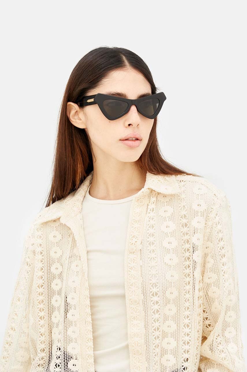 Γυαλιά ηλίου Marni Fairy Pools χρώμα: μαύρο, EYMRN00006 001 TQQ