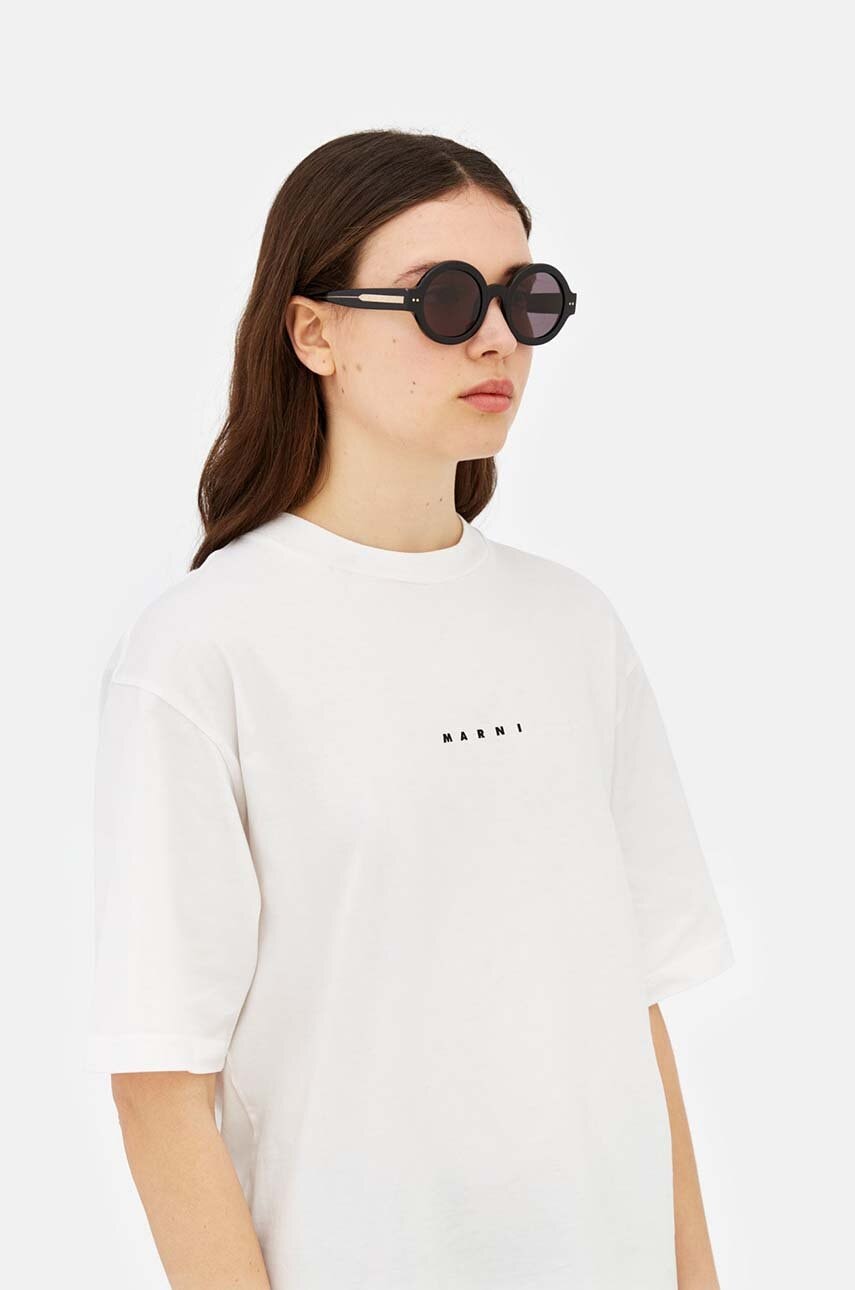 Γυαλιά ηλίου Marni Nakagin Tower Black χρώμα: μαύρο, EYMRN00041.001.KGI