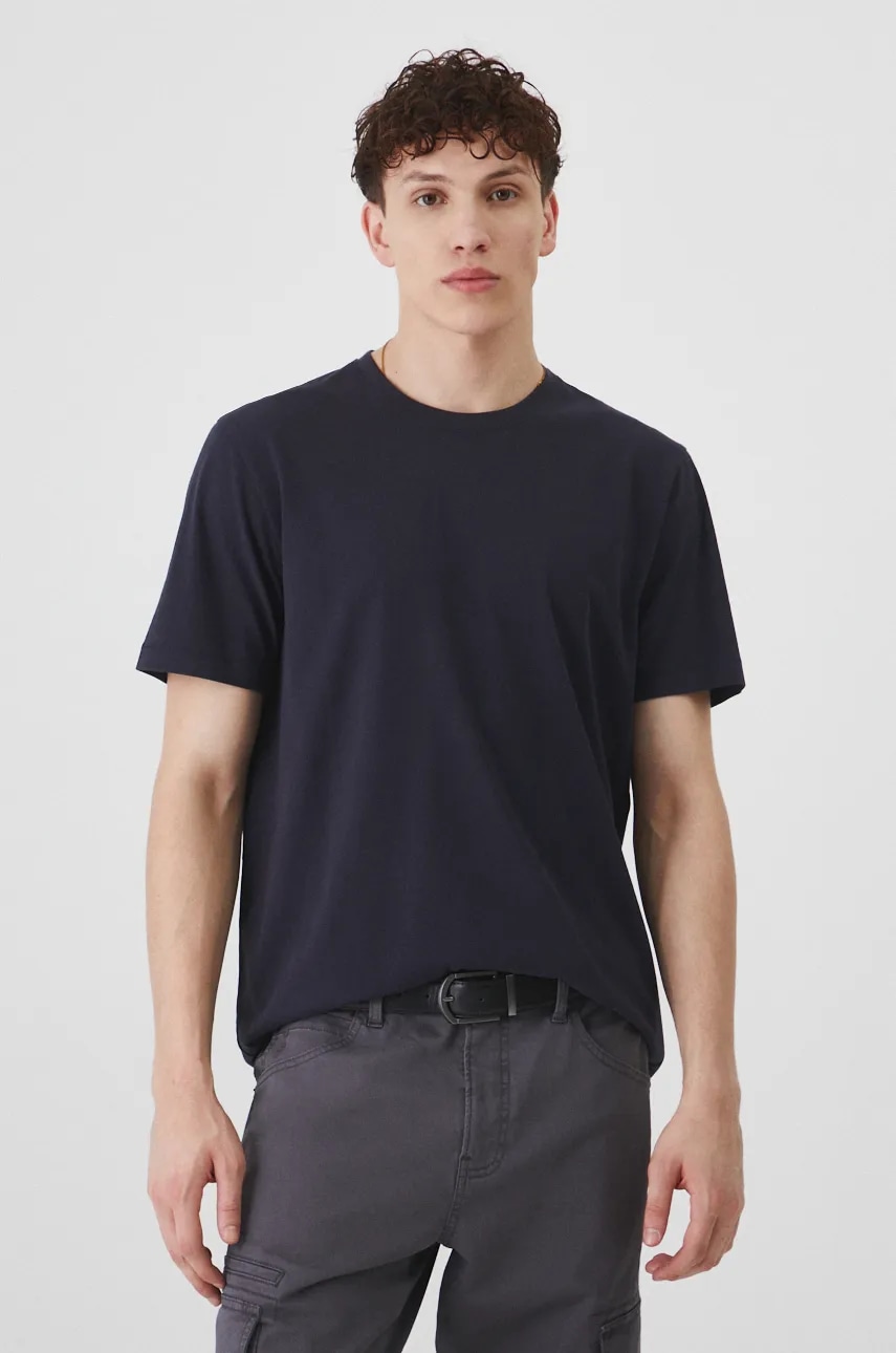 Βαμβακερό μπλουζάκι Medicine ανδρικά, χρώμα: ναυτικό μπλε