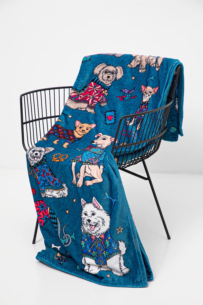 Κουβέρτα Medicine χρώμα: πολύχρωμο