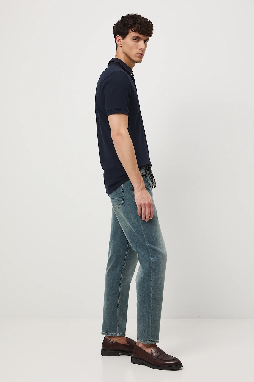 Πόλο Medicine χρώμα: ναυτικό μπλε