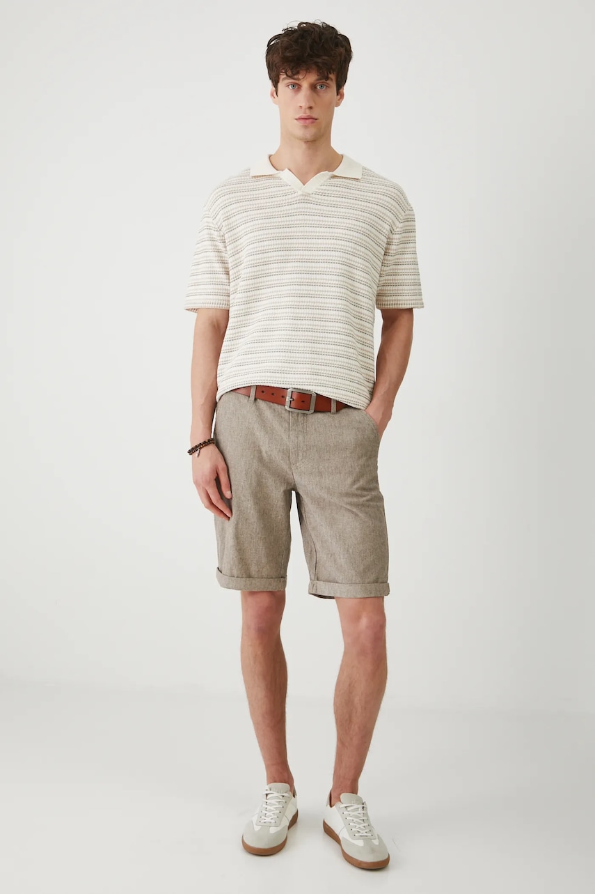 Πόλο Medicine χρώμα: μπεζ