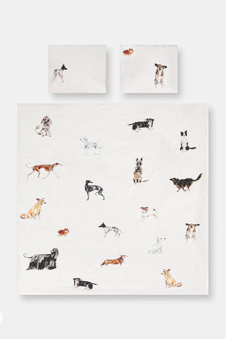 Σετ βαμβακερά κλινοσκεπάσματα Medicine χρώμα: μπεζ