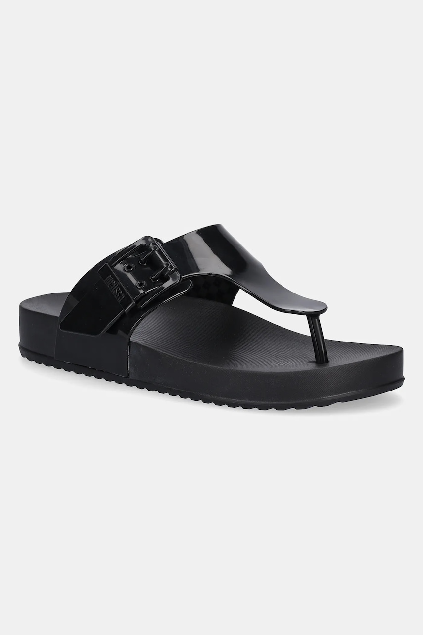 Σαγιονάρες Melissa MELISSA COZY FLIP FLOP AD χρώμα: μαύρο, M 35933.BC910