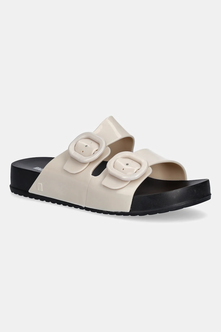 Παντόφλες Melissa MELISSA COZY SLIDE AD χρώμα: μπεζ, M 33913.BG167