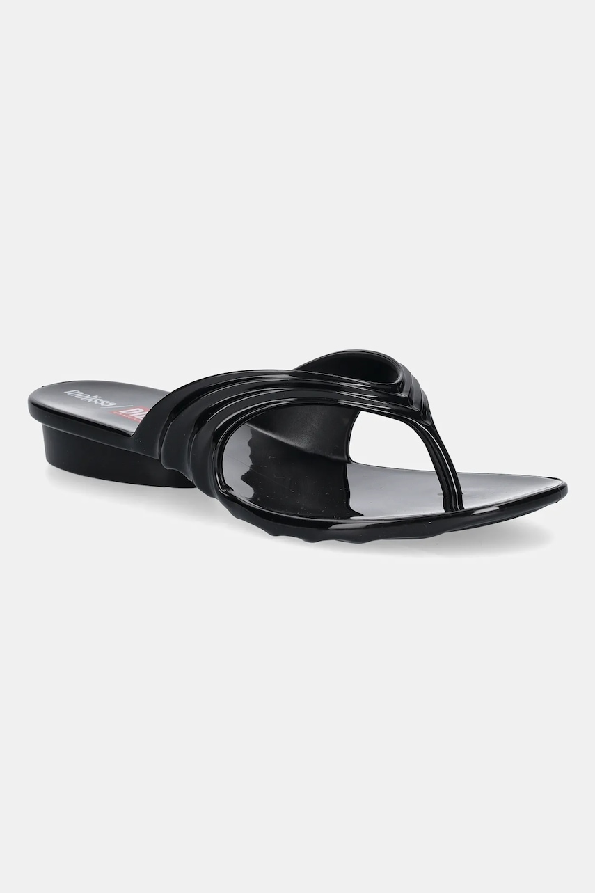 Σαγιονάρες Melissa MELISSA FLIP FLOP DIESEL AD χρώμα: μαύρο, M 36151