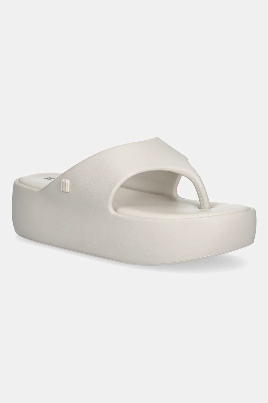 Σαγιονάρες Melissa MELISSA FREE PLATFORM THONG AD χρώμα: μπεζ, M 36088 BE887