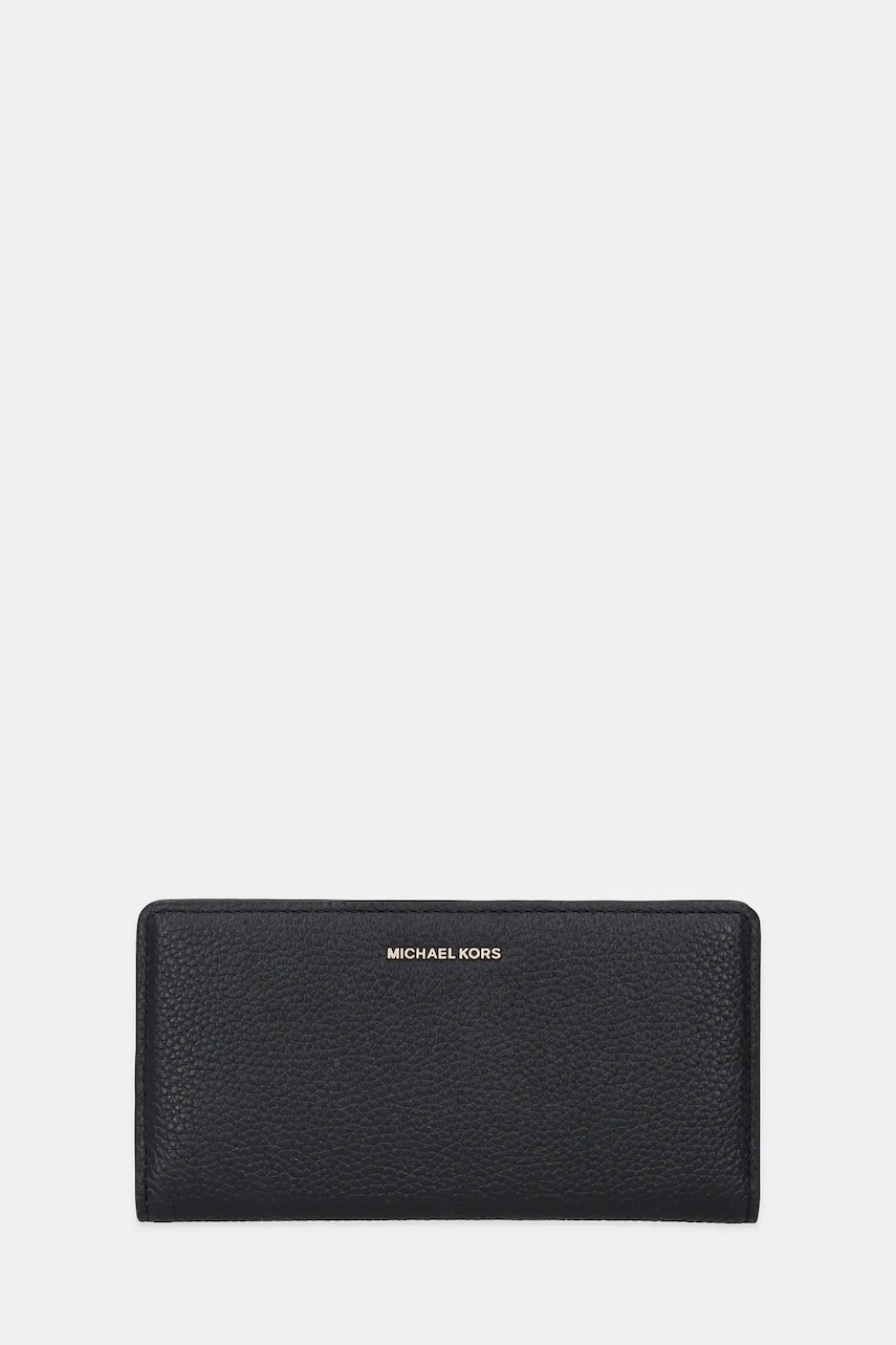 Δερμάτινο πορτοφόλι MICHAEL Michael Kors BRYANT χρώμα: μαύρο, 32S5GYTP3L