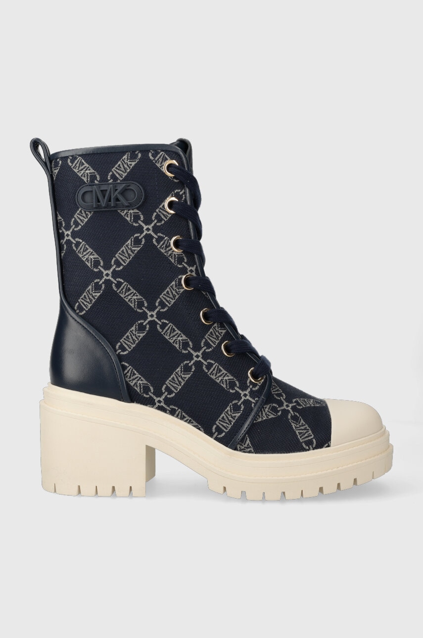 Μποτάκια MICHAEL Michael Kors Hanley χρώμα: ναυτικό μπλε, 40F3HYME6Y F340F3HYME6Y