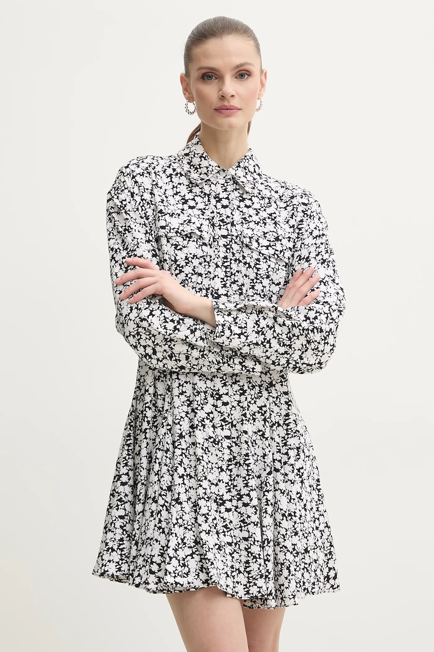 Φόρεμα MICHAEL Michael Kors χρώμα: μαύρο, MS582QWGSA