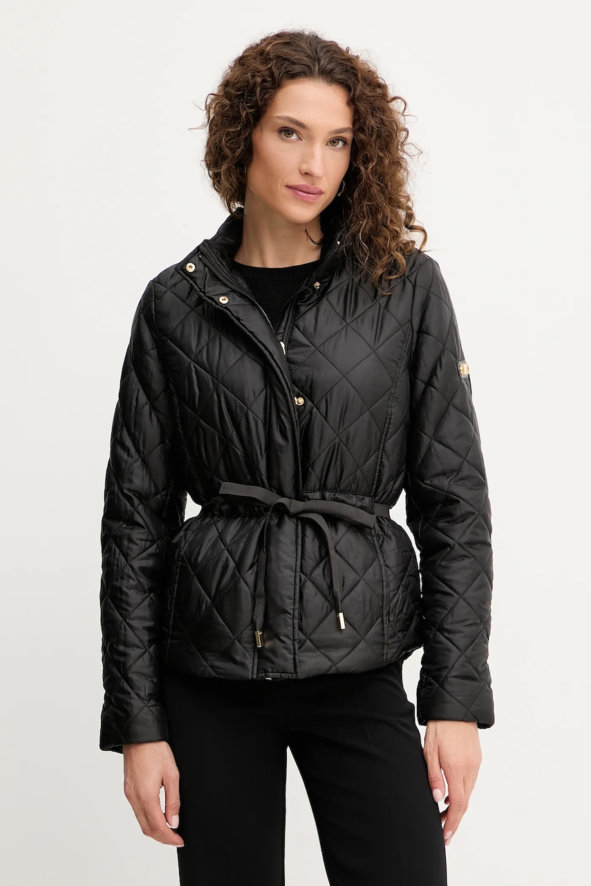 Μπουφάν MICHAEL Michael Kors χρώμα: μαύρο, MT520IB3SB