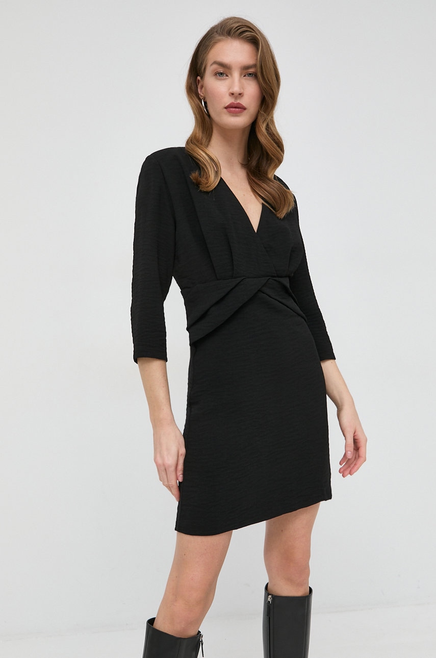 Φόρεμα Morgan χρώμα: μαύρο,