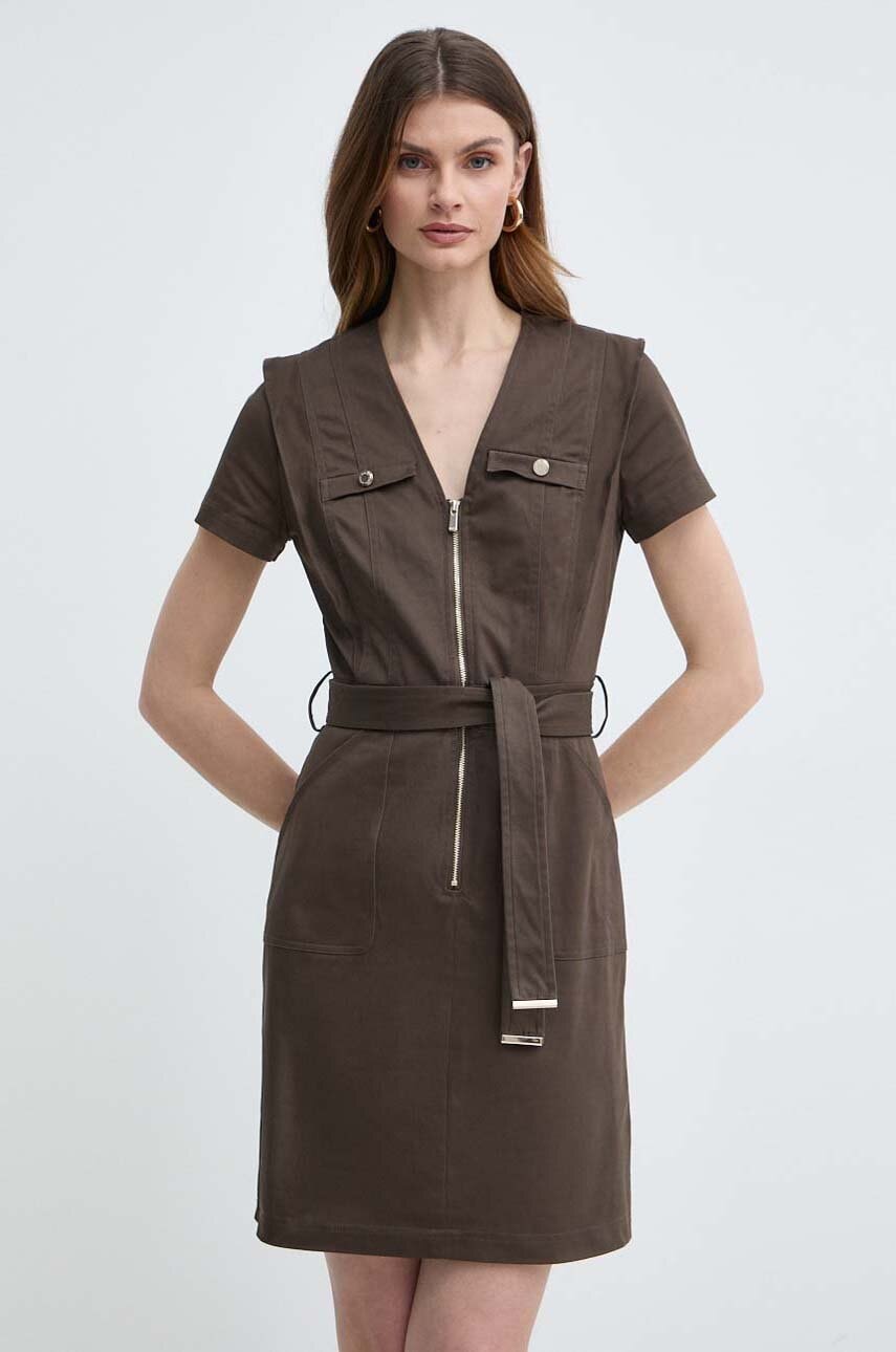 Φόρεμα Morgan RISTI RISTI χρώμα: πράσινο, RISTI RISTI