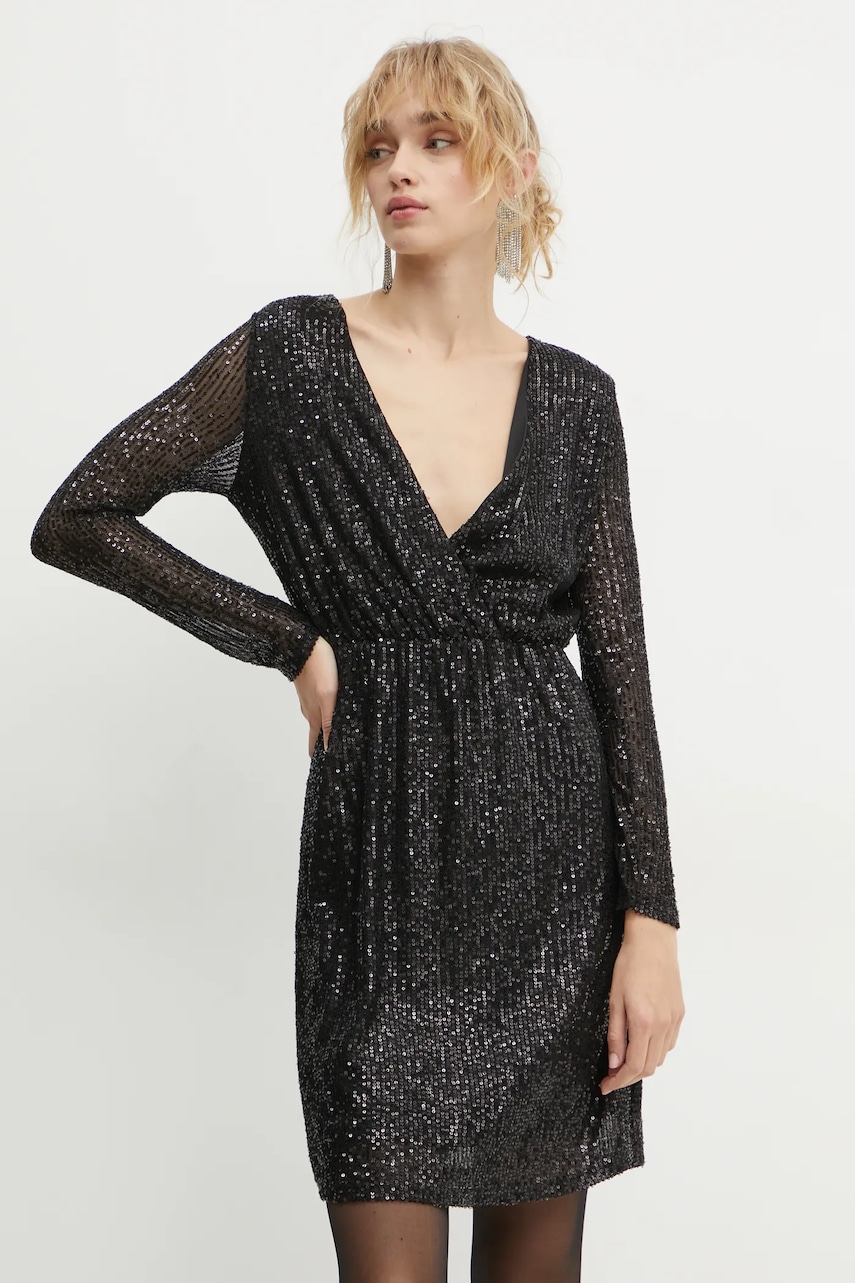 Φόρεμα Morgan RNINOU χρώμα: μαύρο, RNINOU