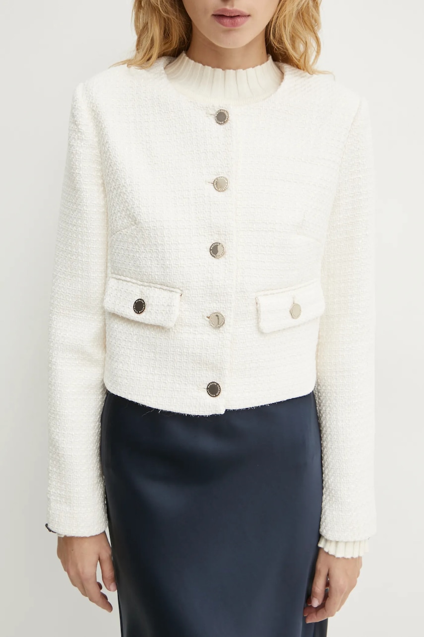 Σακάκι Morgan VIKLI χρώμα: μπεζ, VIKLI