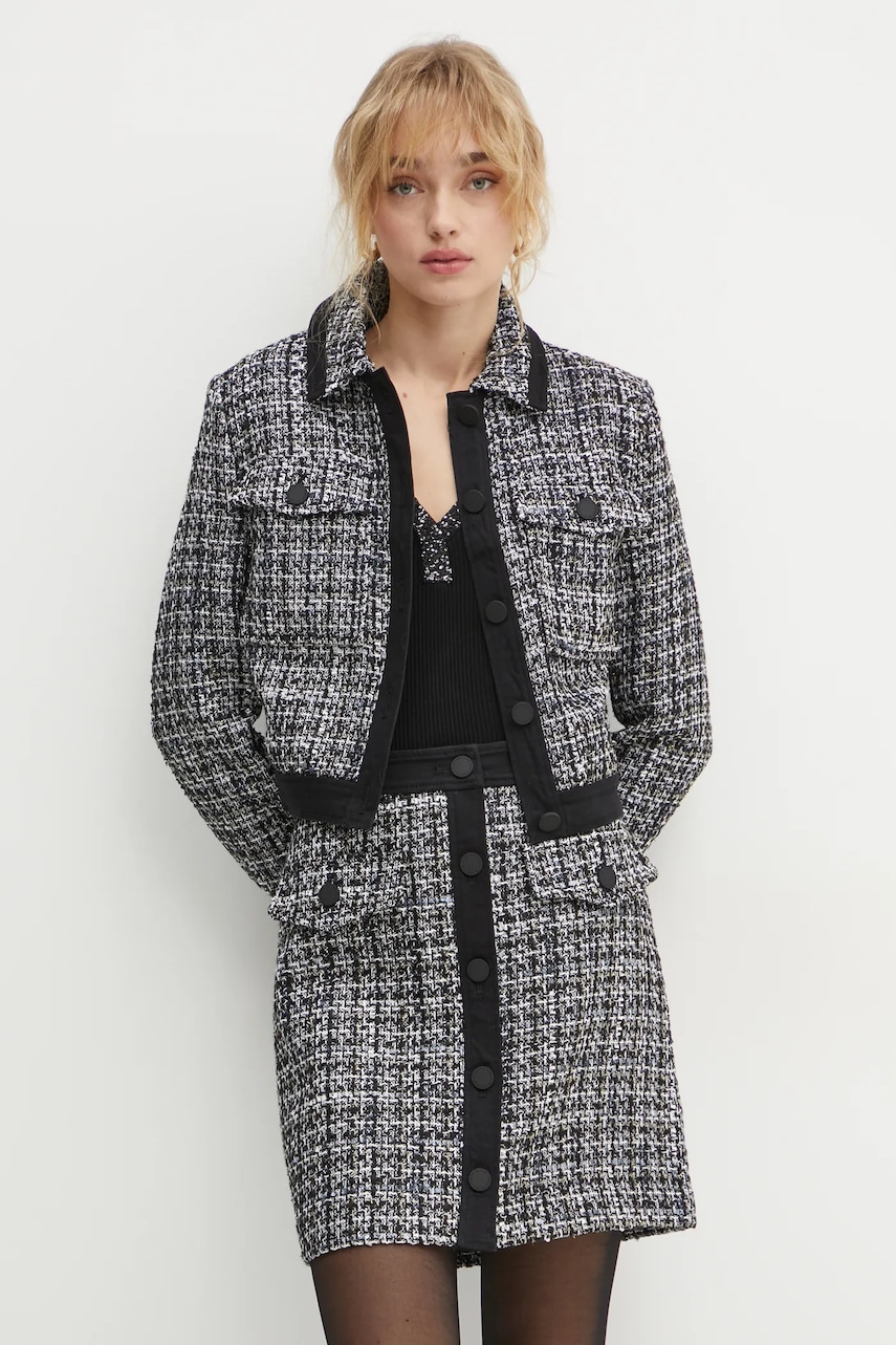 Σακάκι Morgan VRODA χρώμα: μαύρο, VRODA