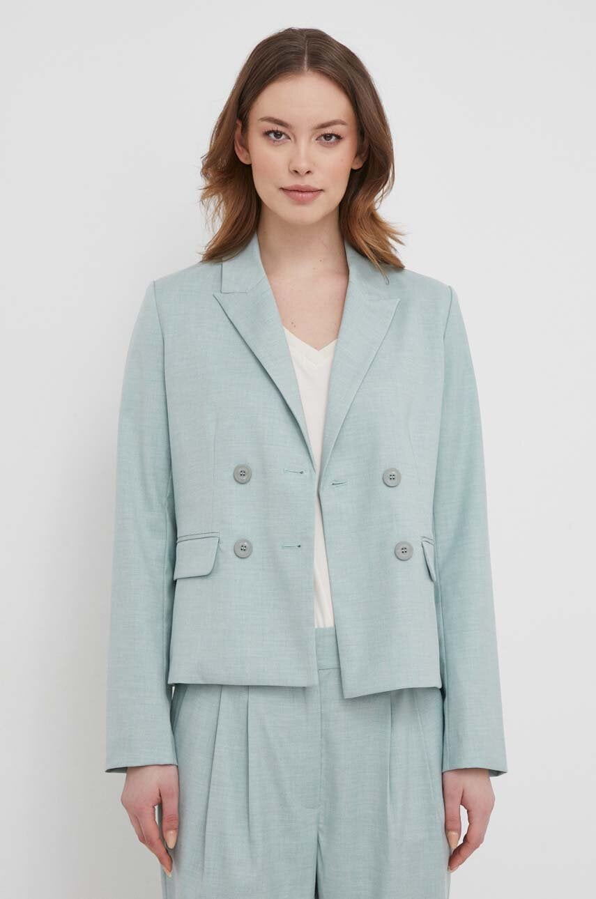 Σακάκι Mos Mosh χρώμα: πράσινο