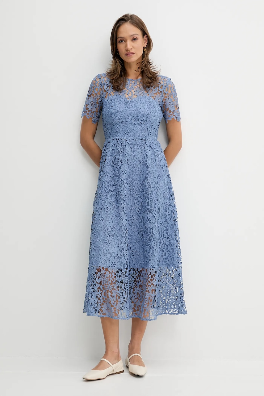 Φόρεμα OUI χρώμα: μπλε, 93060