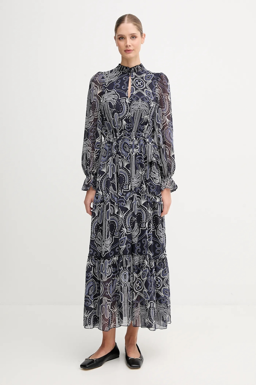 Φόρεμα OUI χρώμα: ναυτικό μπλε, 94168