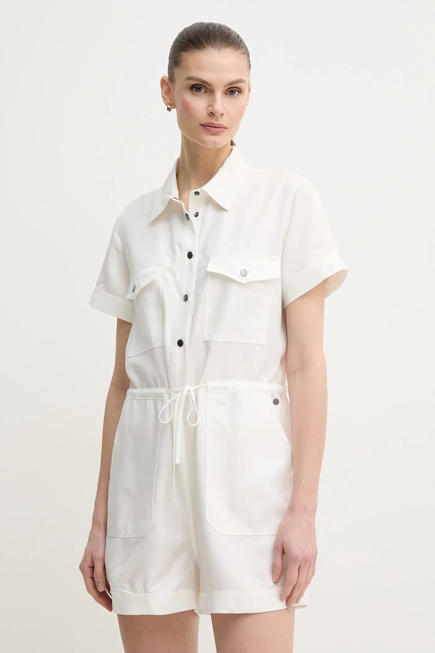 Ολόσωμη φόρμα Pepe Jeans EDMEE χρώμα: μπεζ, PL230511