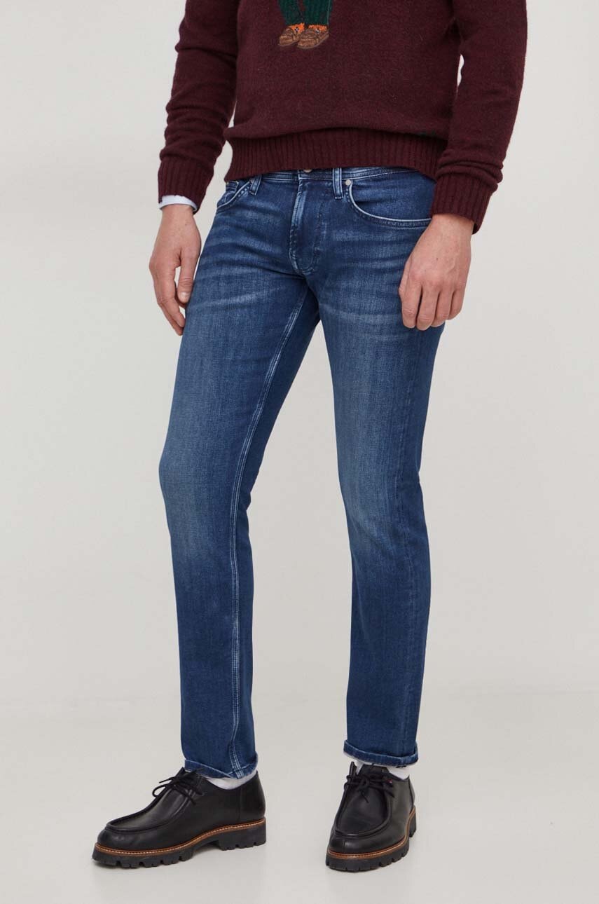 Τζιν παντελόνι Pepe Jeans SLIM GYMDIGO JEANS χρώμα: ναυτικό μπλε PM207389CT6