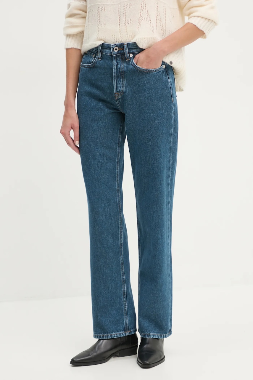 Τζιν παντελόνι Pepe Jeans STRAIGHT JEANS HW ROBYN PL204901EF2