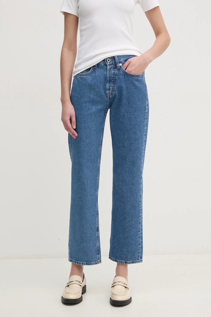 Τζιν παντελόνι Pepe Jeans STRAIGHT JEANS HW ROBYN PL204901IB7