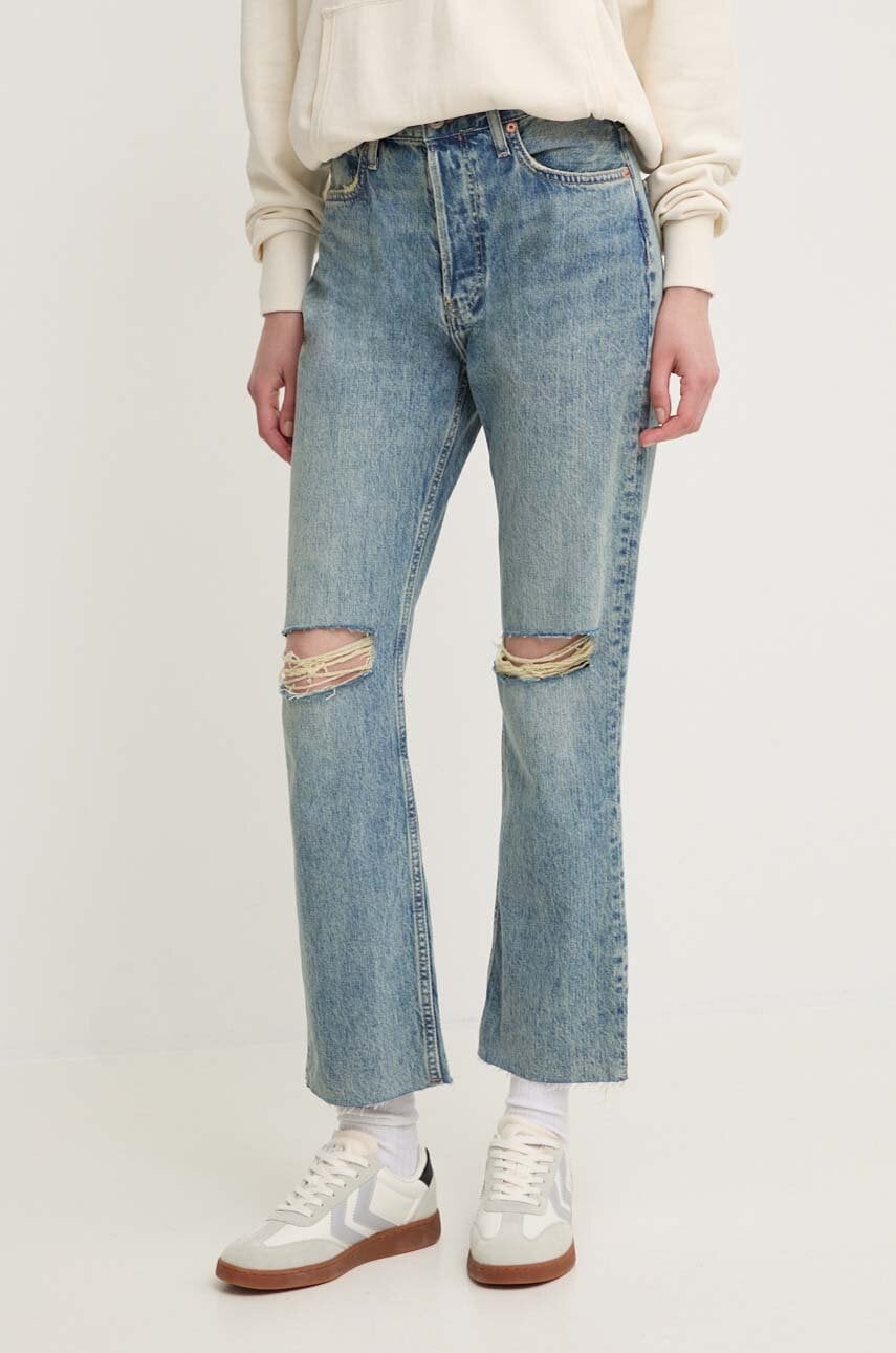 Τζιν παντελόνι Pepe Jeans STRAIGHT JEANS UHW PL204593MS0